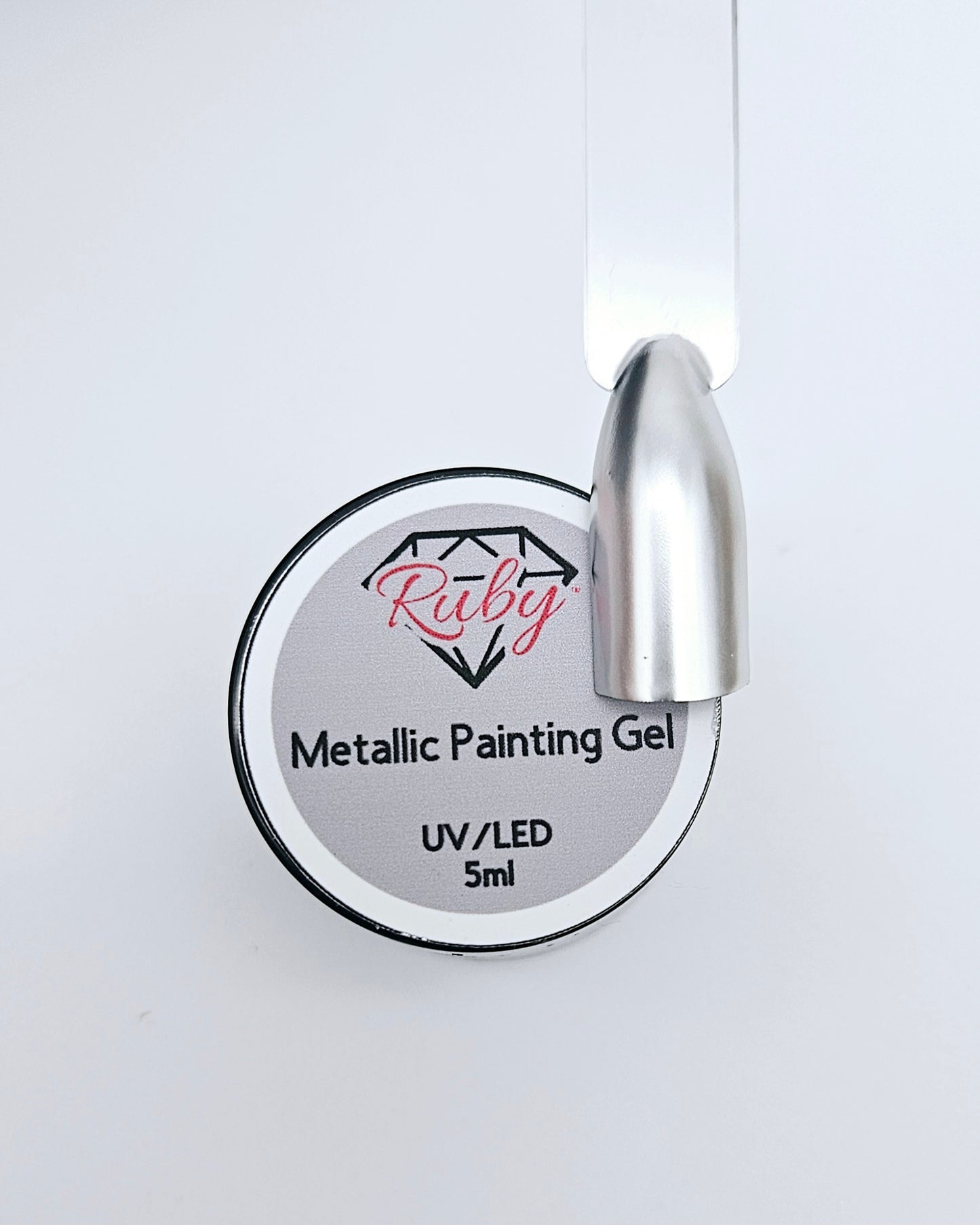 Painting Gel Metallic Super Shiny and Black/White/Gold/Rose Gold