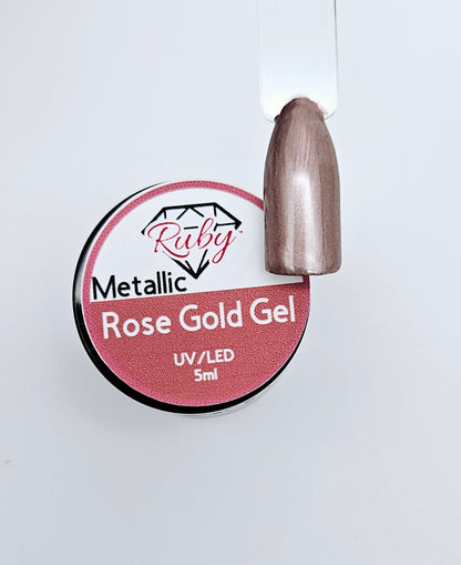 Painting Gel Metallic Super Shiny and Black/White/Gold/Rose Gold