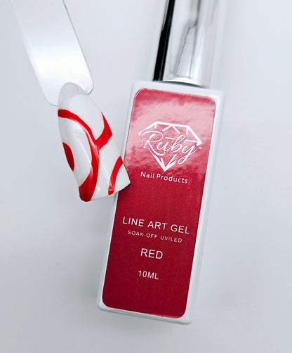 Ruby Line Art Gels 10ml in 7 colors