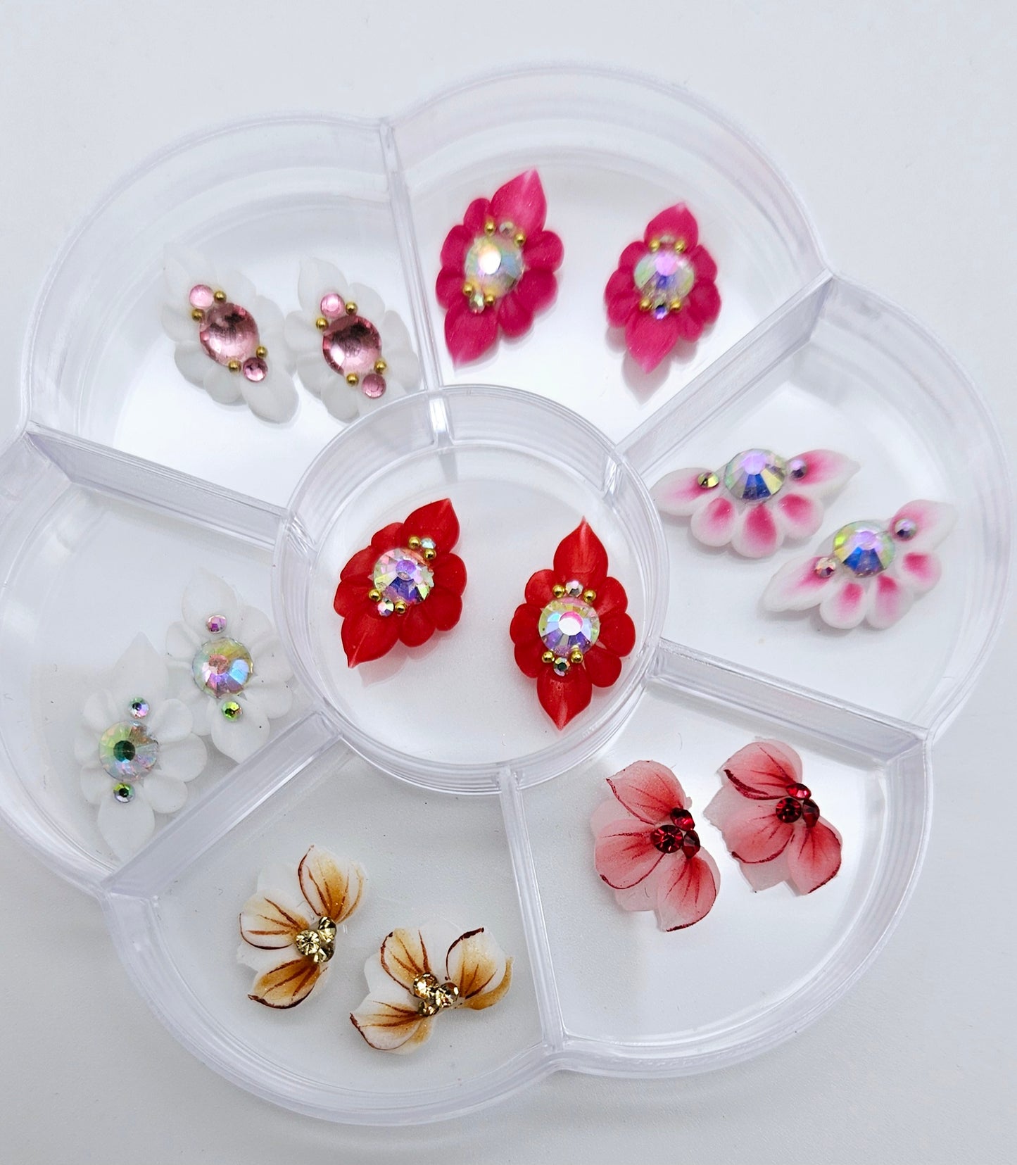 3D Handmade Acrylic Flowers Set Boxes