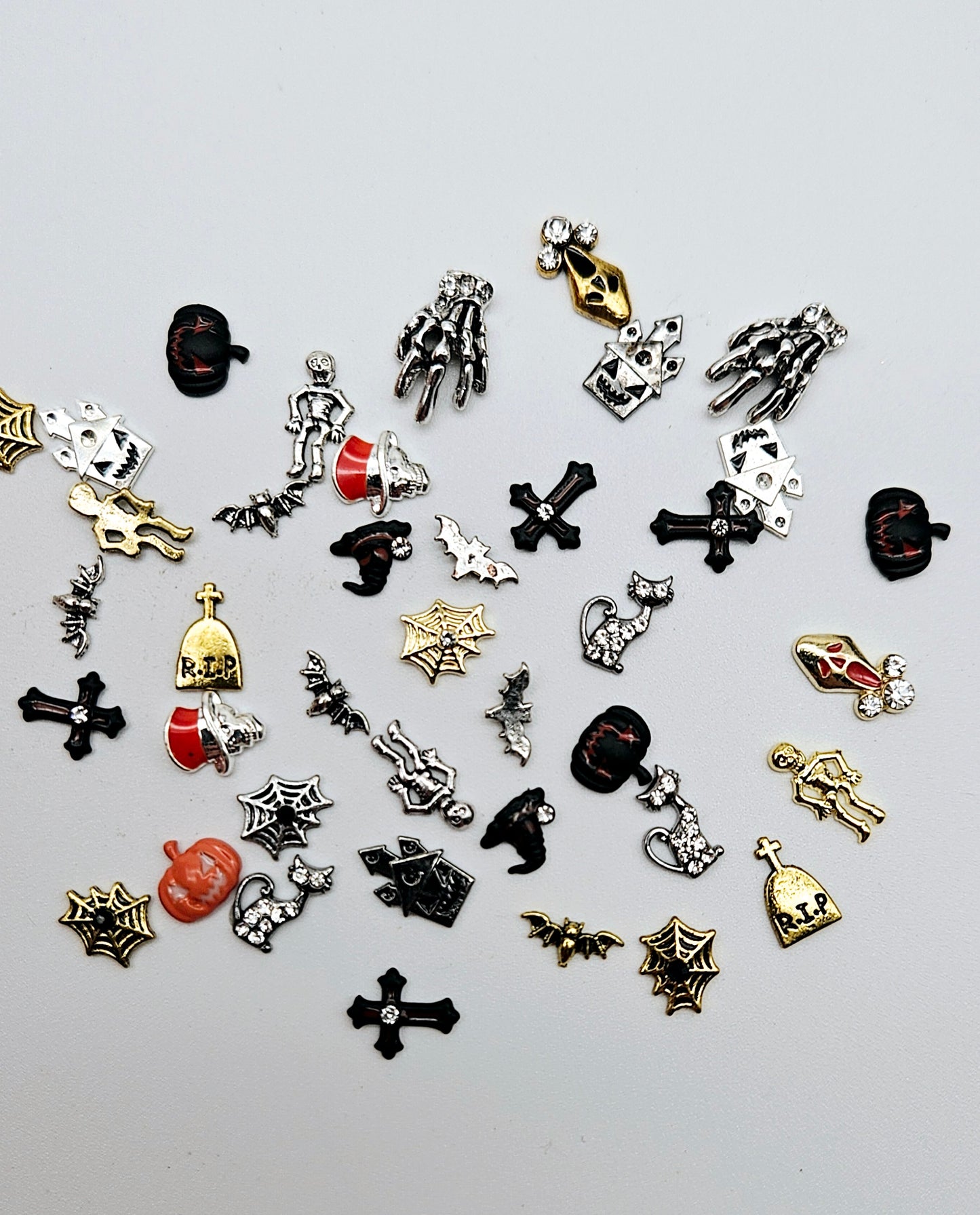 Halloween Charms and Spiders 20pcs