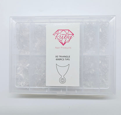 Ruby Gel-EX Full Cover Soft Gel Tips Extension