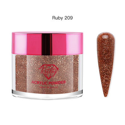 Ruby Acrylic Powders 2oz (# 101 to 196)