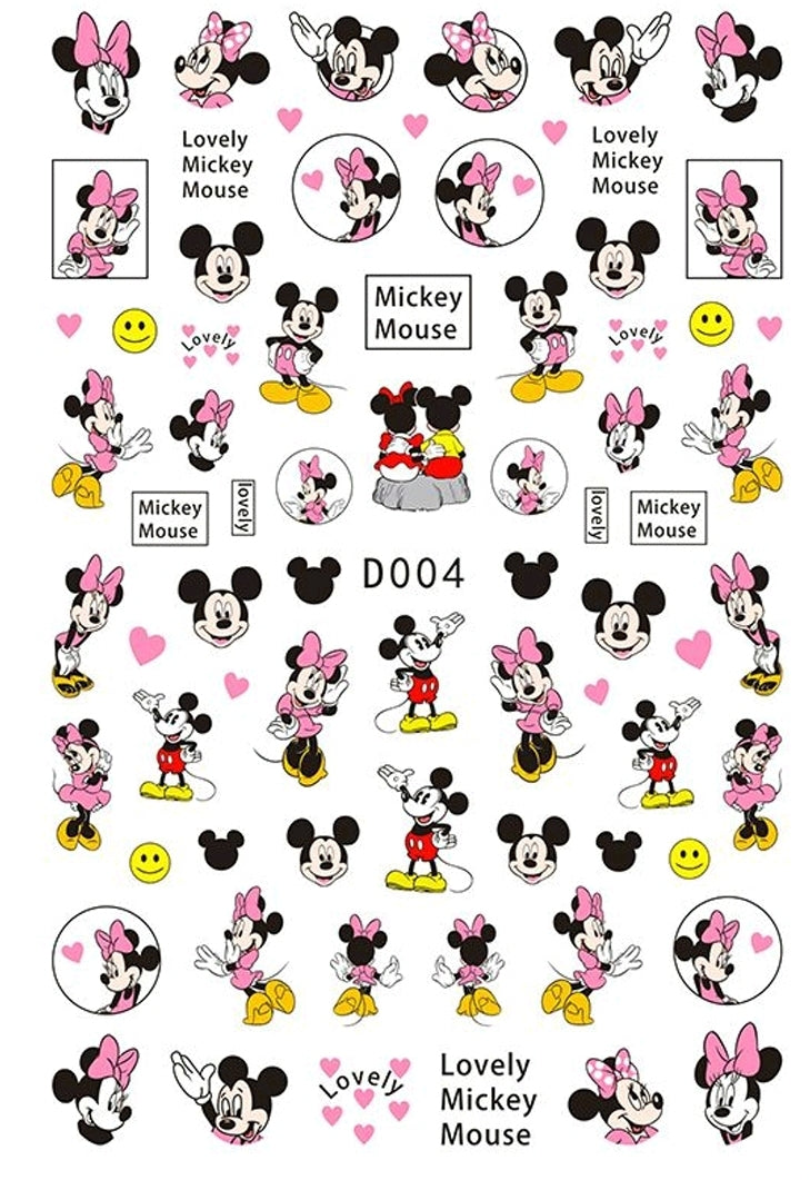 Character Nail Stickers Nail Art