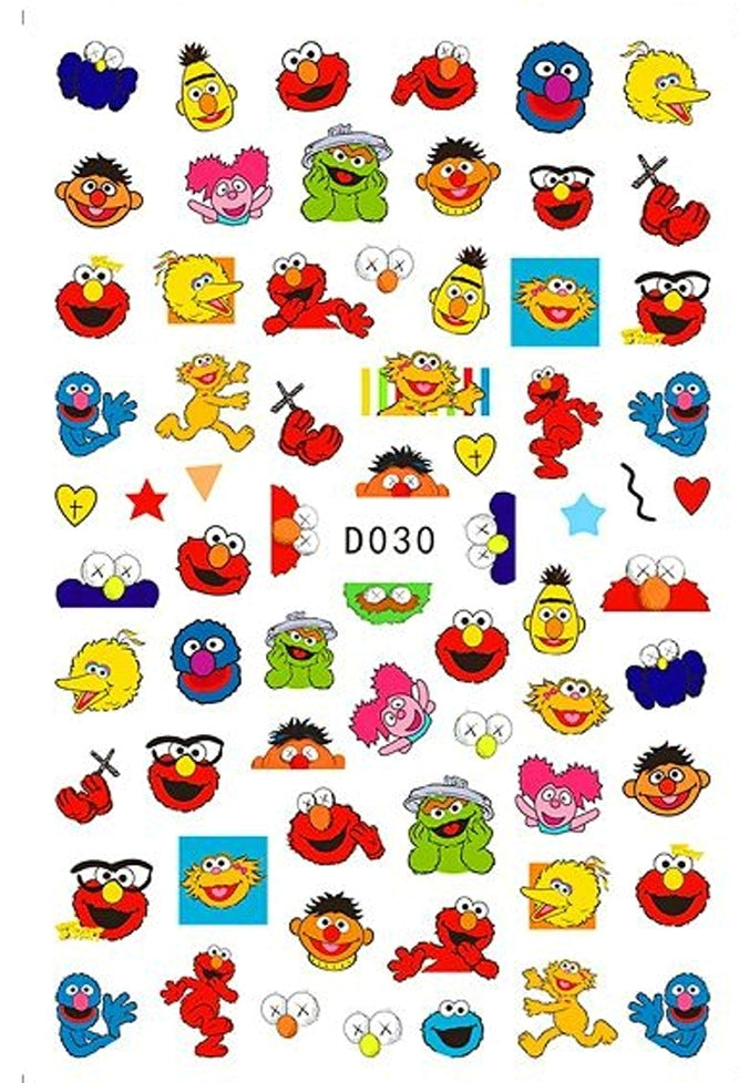 Character Nail Stickers Nail Art