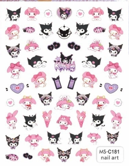 Character Nail Stickers Nail Art