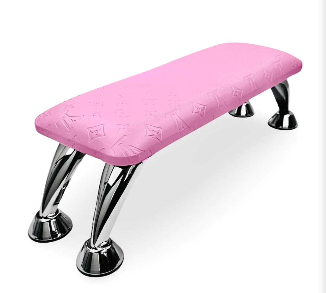 Luxury Nail Arm Rest With Legs and Anti-Slip and U-Shape Arm Rest
