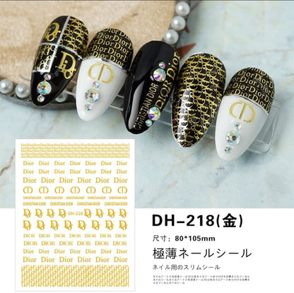 Designer Brands Nail Stickers Nail Art