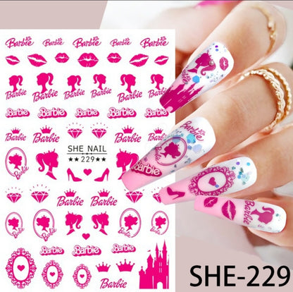 Character Nail Stickers Nail Art