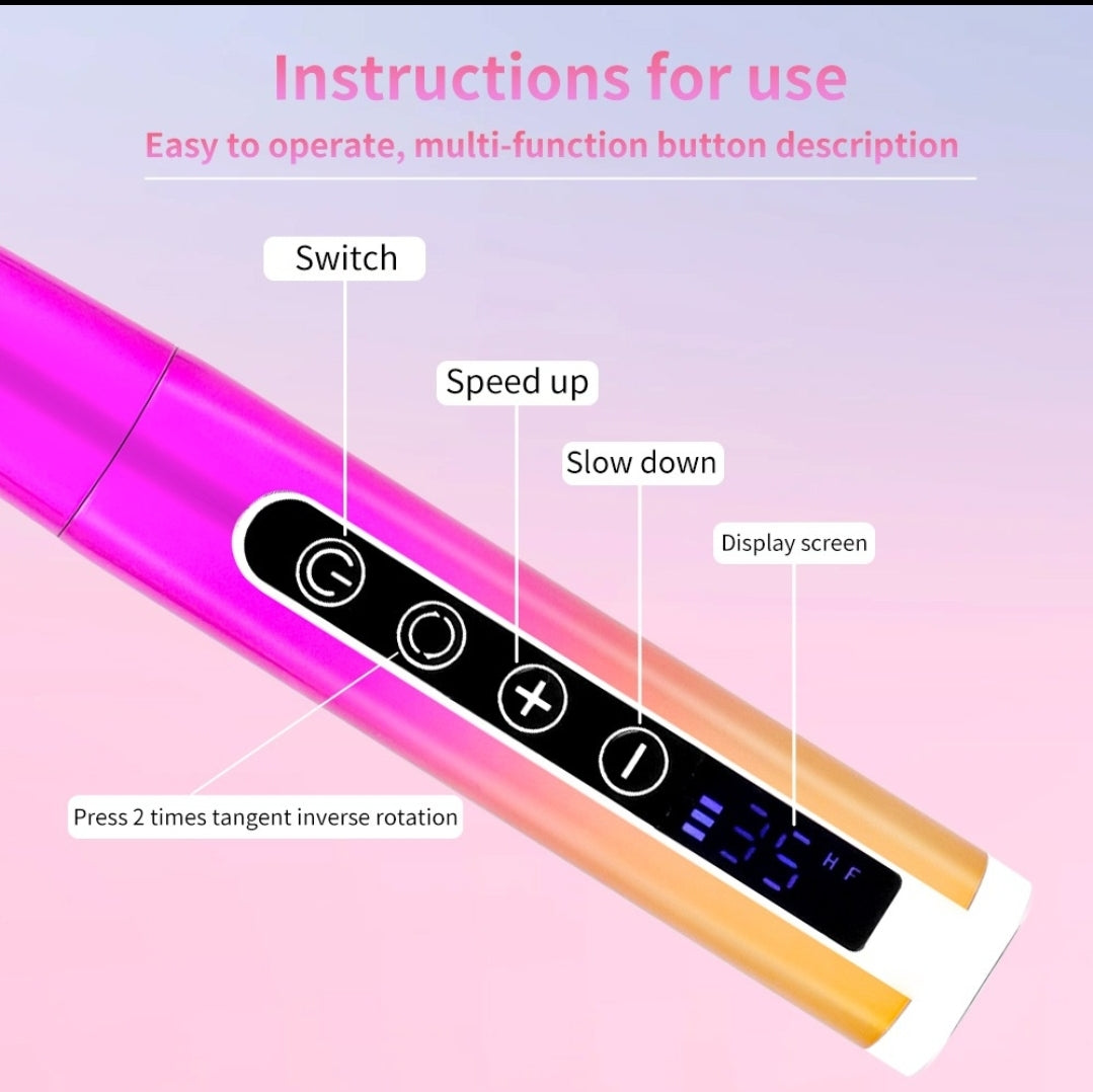 35K RPM Coreless Rechargeable Portable Nail Drill