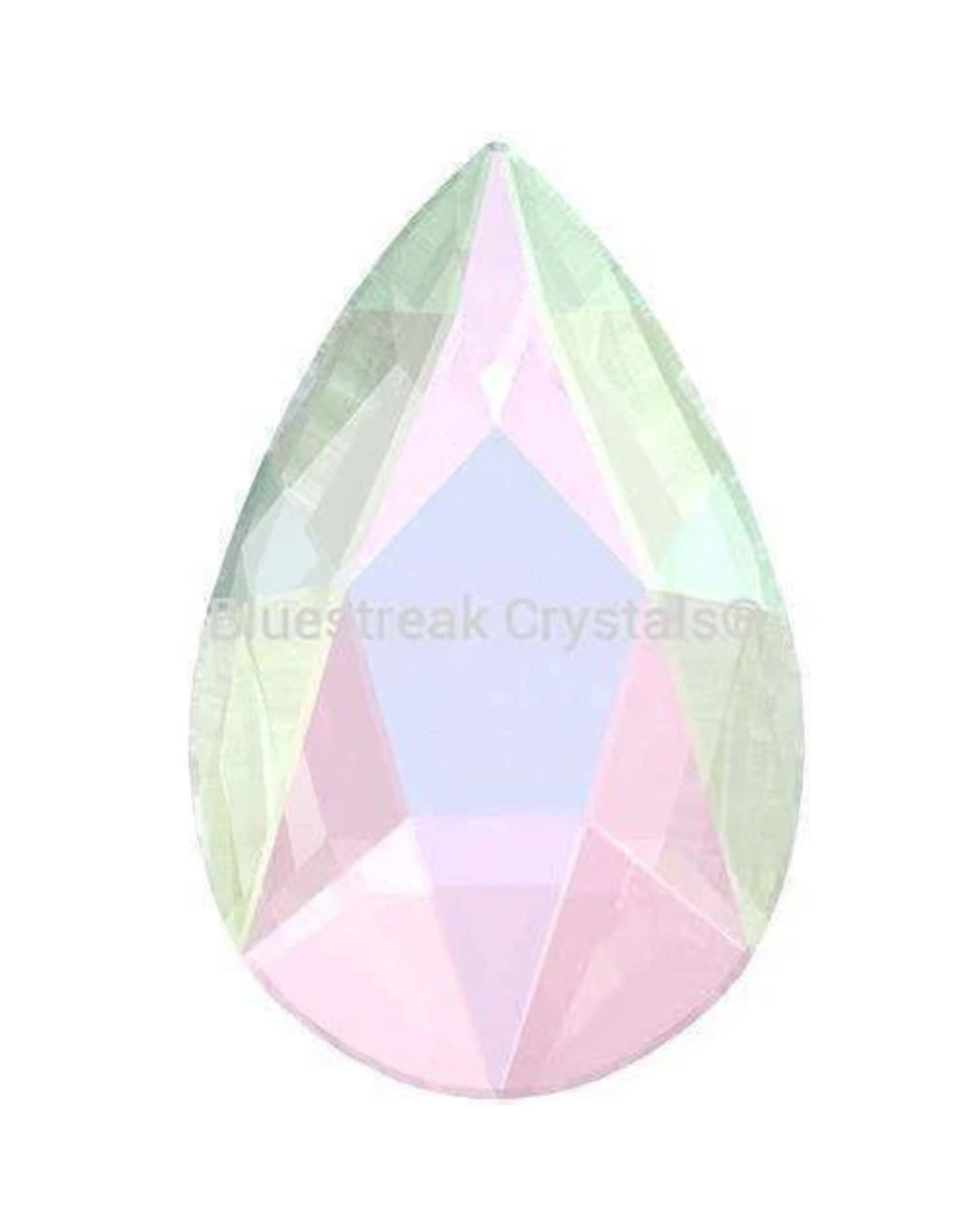 Bluestreak Crystals Serinity Flatback NonHotfix Rhinestone Shapes CRYSTAL AB