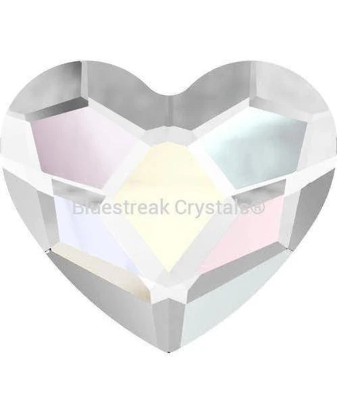 Bluestreak Crystals Serinity Flatback NonHotfix Rhinestone Shapes CRYSTAL AB