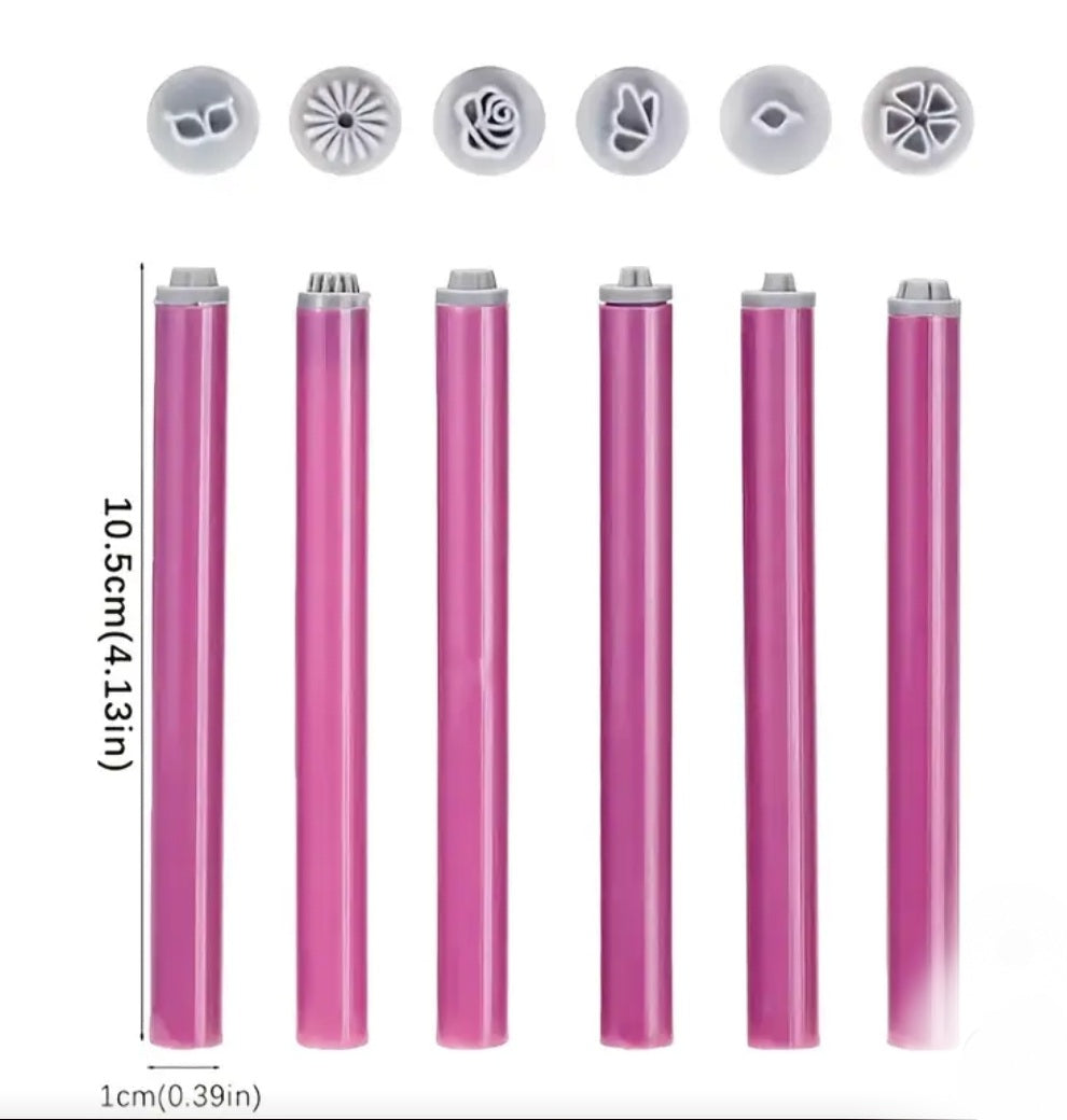 Nail Art Stamp Pens Silicone Set