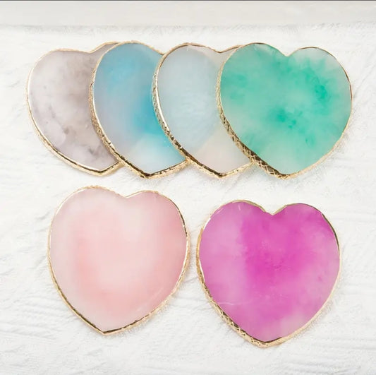 Nail Art Palette Leaf Shape Mixing Tool Display