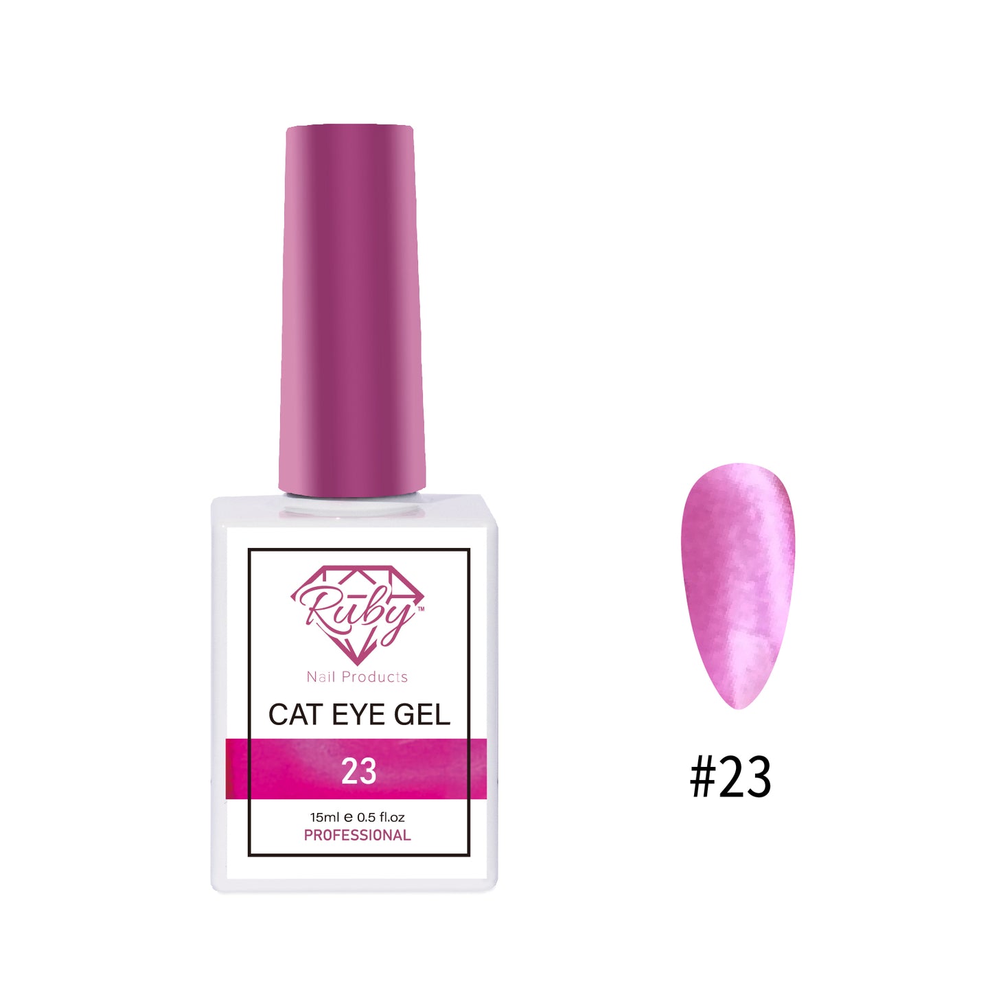 Ruby Cat Eye Gels – Collection #2 | Magnetic Cateye Gel Polishes 36 Colors