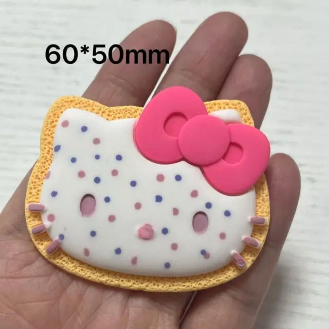 Listing 2 of 4: KITTY and Other Large Junk Charms for Nails, Phone Cases, Bags, Crafts, Designs