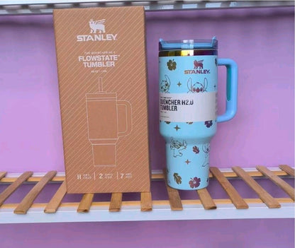 Thermos Cup 40z Stanley Tumbler Stitch Labubu Kitty