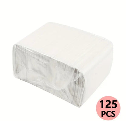 125PCS Disposable Nail Table Towels Paper Mat 13" X 17" 3 Ply Dental Bib