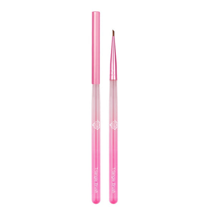 Ruby Premium Nail Art Brushes Builder Gel Brush Spatula Rubber Base Brush Polygel Brush Liner Brush