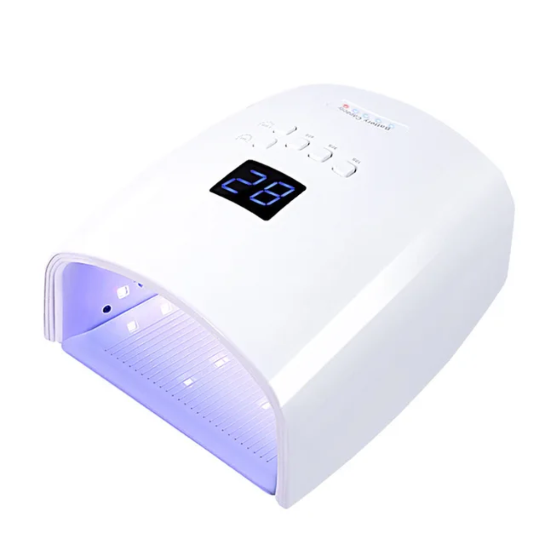 66W Rechargeable Cordless Quick Dry LED Lamp Auto Sensor Model S10 for Home and Salon