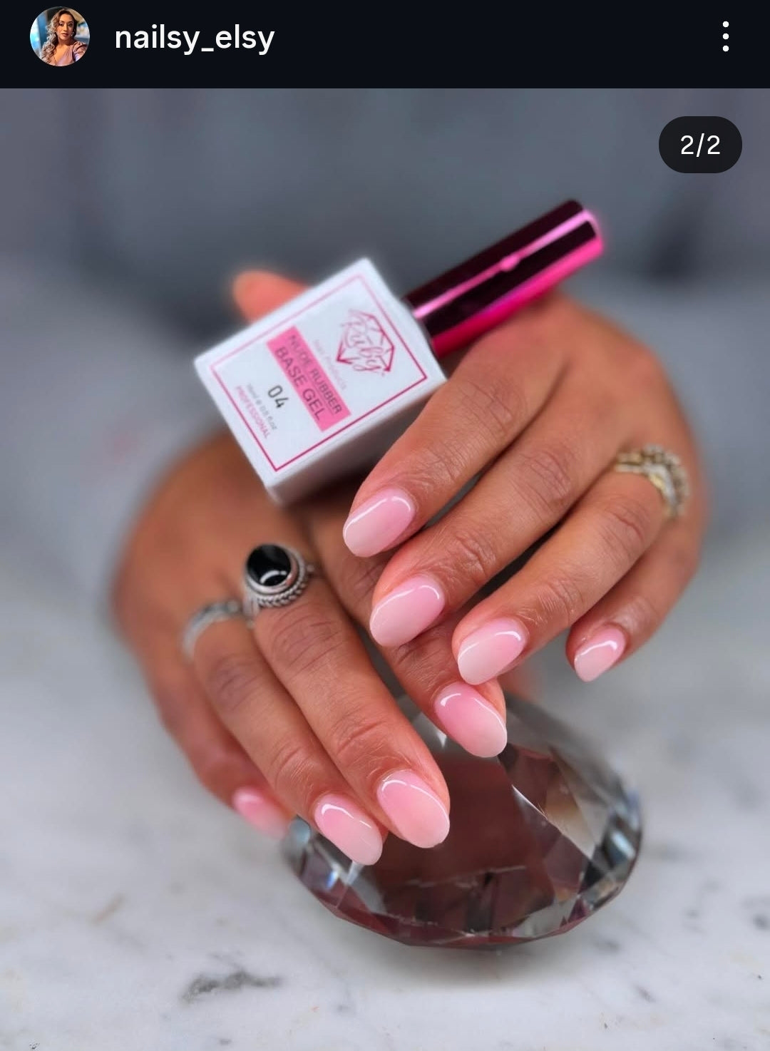 Ruby Nude Rubber Base Gel 15ml (0.5oz) 20 Colors