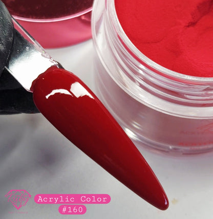 Ruby Acrylic Powders 2oz (# 101 to 196)