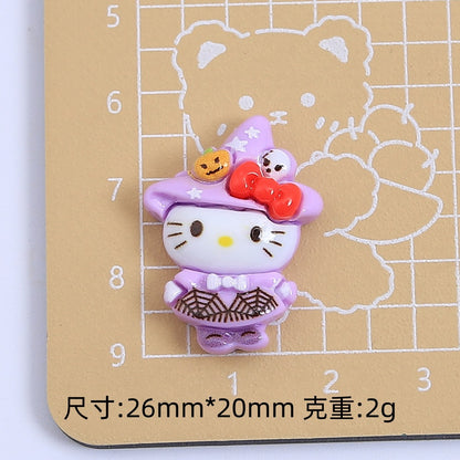 Halloween Sanrio Hello Kitty Mummy Nail Charms Flatback Resin