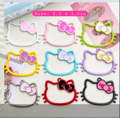 Listing 2 of 4: KITTY and Other Large Junk Charms for Nails, Phone Cases, Bags, Crafts, Designs