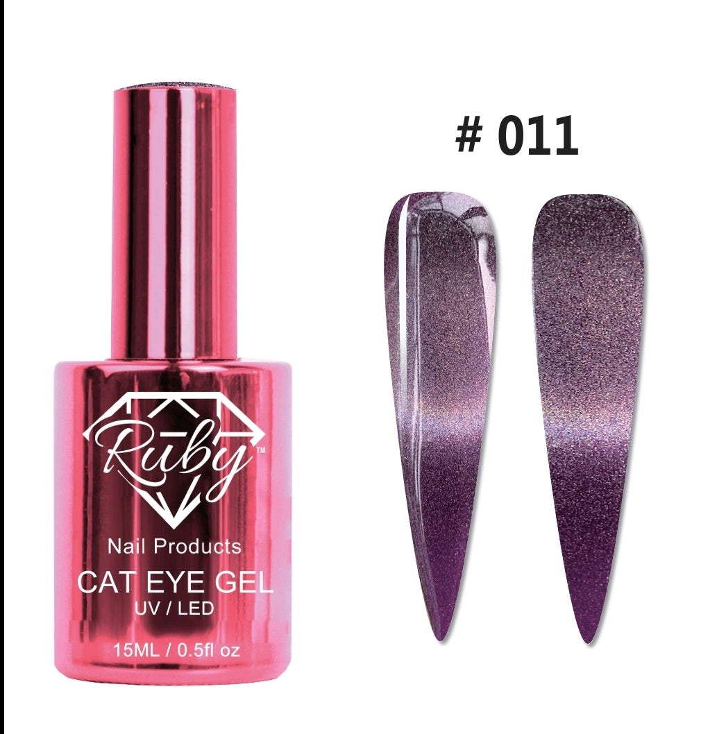 Ruby Cat Eye Gels 12 Colors Collection 1