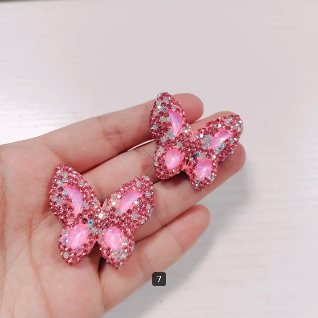 Junk Charms #6: OTHERS Labubu Clay Bead Junk Charms Large Charms for Phone Cases, Bags, Arts and Crafts, Designer Luxury Double Sided Clay Beads with Holes