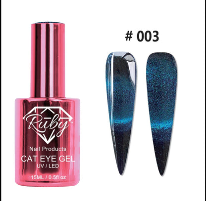 Ruby Cat Eye Gels 12 Colors Collection 1