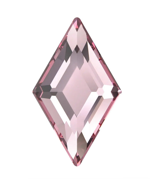 Bluestreak Crystals Serinity  Flatback Non Hotfix Rhinestones SHAPES Light Rose