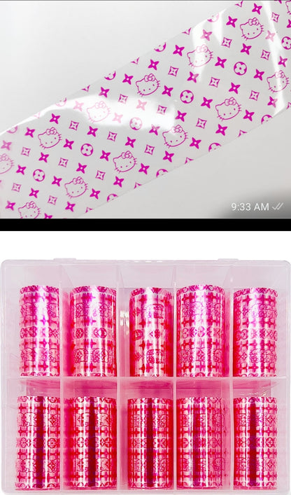 Nail Foils and Foil Gel