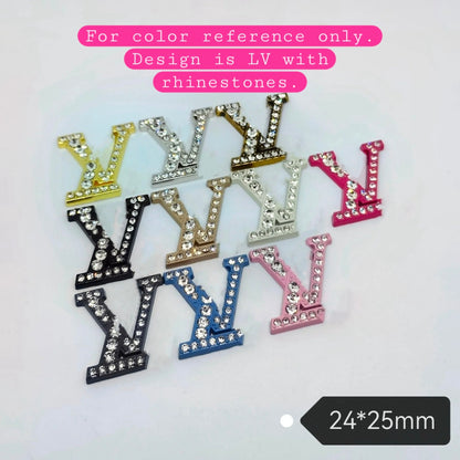 Listing 1 of 4: BRAND LOGOS Large Junk Charms Designer Luxury Charms for Nails, Phone Cases, Bags, Arts and Crafts