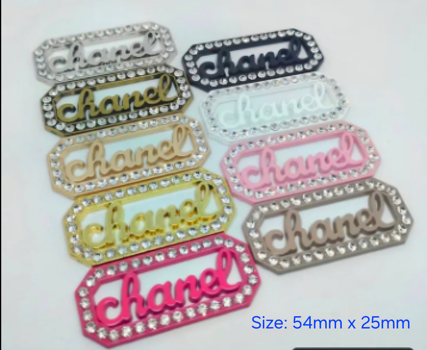 Junk Charms #1: BRAND LOGOS Large Junk Charms Designer Luxury Charms for Nails, Phone Cases, Bags, Arts and Crafts