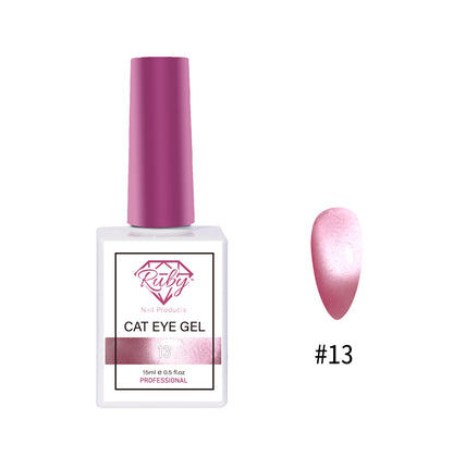 Ruby Cat Eye Gels – Collection #2 | Magnetic Cateye Gel Polishes 36 Colors