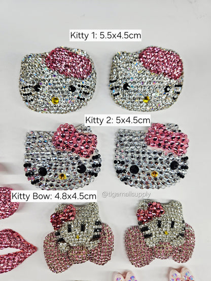 Large Junk Charms for Nails, Phone Cases, Bags, KITTY and Other Designs