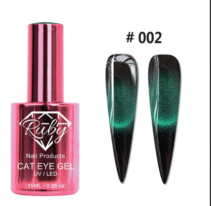 Ruby Cat Eye Gels 12 Colors Collection 1
