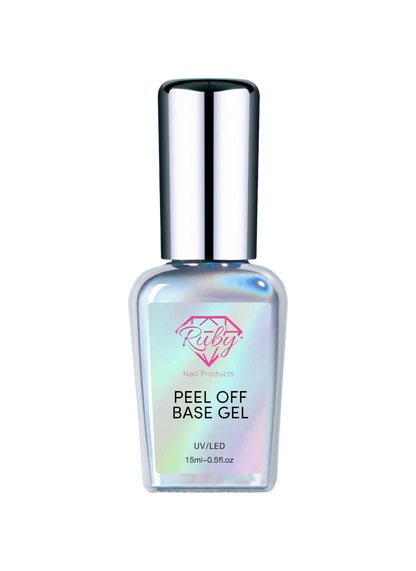 Ruby Peel Off Base Gel 15ml 0.5oz Peelable Base