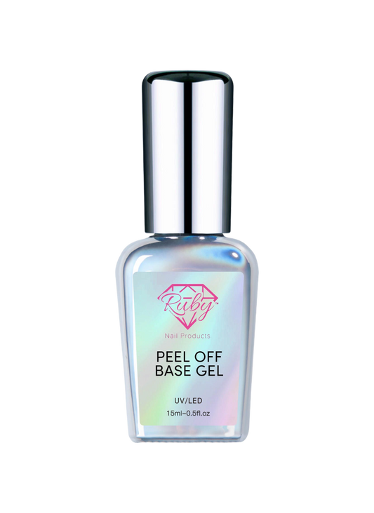 Ruby Peel Off Base Gel 15ml 0.5oz Peelable Base