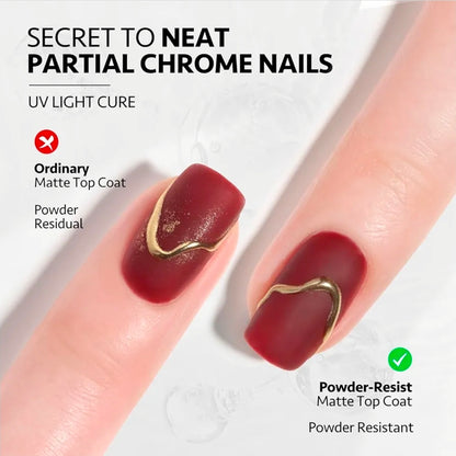 Super Matte Top Coat for Chrome Non-Wipe Non-Sticky Chrome Proof