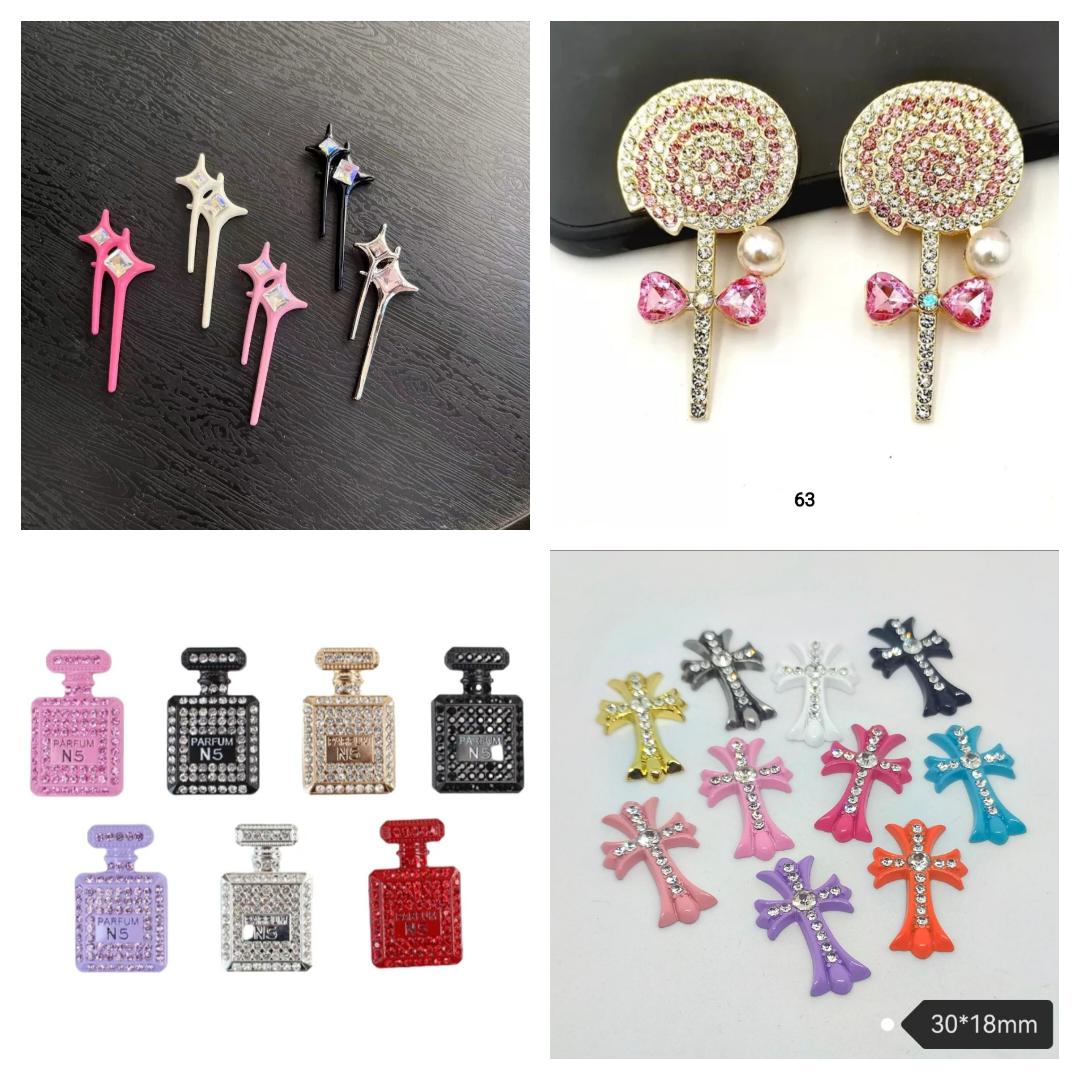 Junk Charms #10: OTHER Miscellaneous Designs Large and Small Charms for Phone Cases, Arts and Crafts, Purses