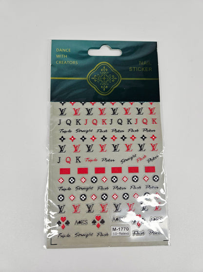 Luxury Nail Stickers Nail Art Designer Nails