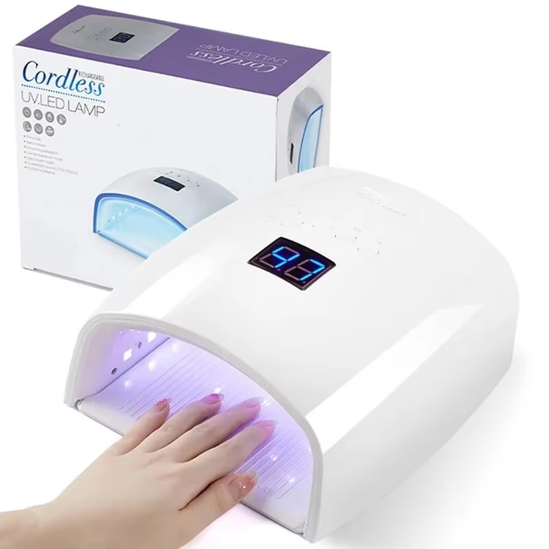 66W Rechargeable Cordless Quick Dry LED Lamp Auto Sensor Model S10 for Home and Salon