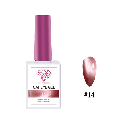 Ruby Cat Eye Gels – Collection #2 | Magnetic Cateye Gel Polishes 36 Colors