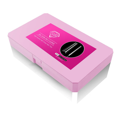 Ruby Nail Tip Boxes Pink, Clear, C Curve, No C, Square Coffin Stiletto Almond
