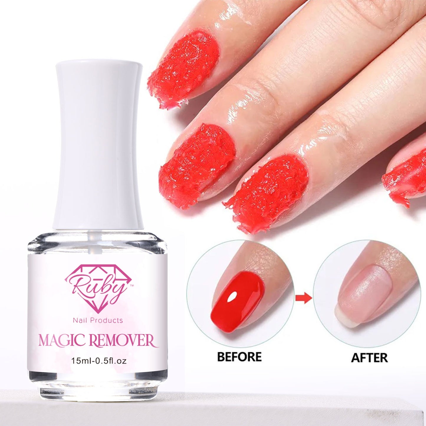 Ruby Magic Gel Remover 0.5 oz