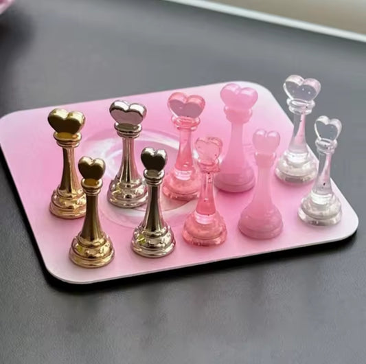 Magnetic Nail Palette Display with Heart Tip Stands Included for Press On Nails, Nail Art Practice Training