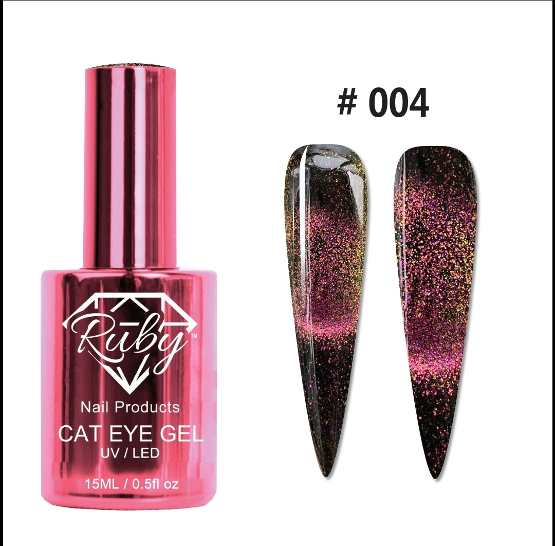 Ruby Cat Eye Gels 12 Colors Collection 1