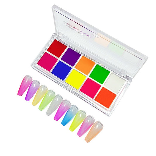 10 Colors Neon Nail Pigment